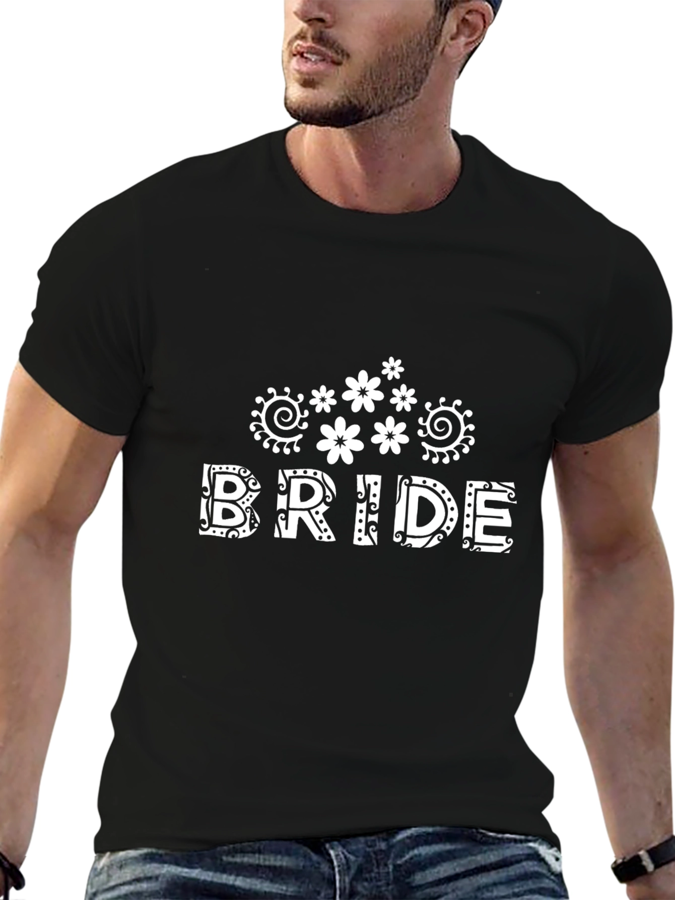 Bride T-Shirt - Floral Wedding Tee
