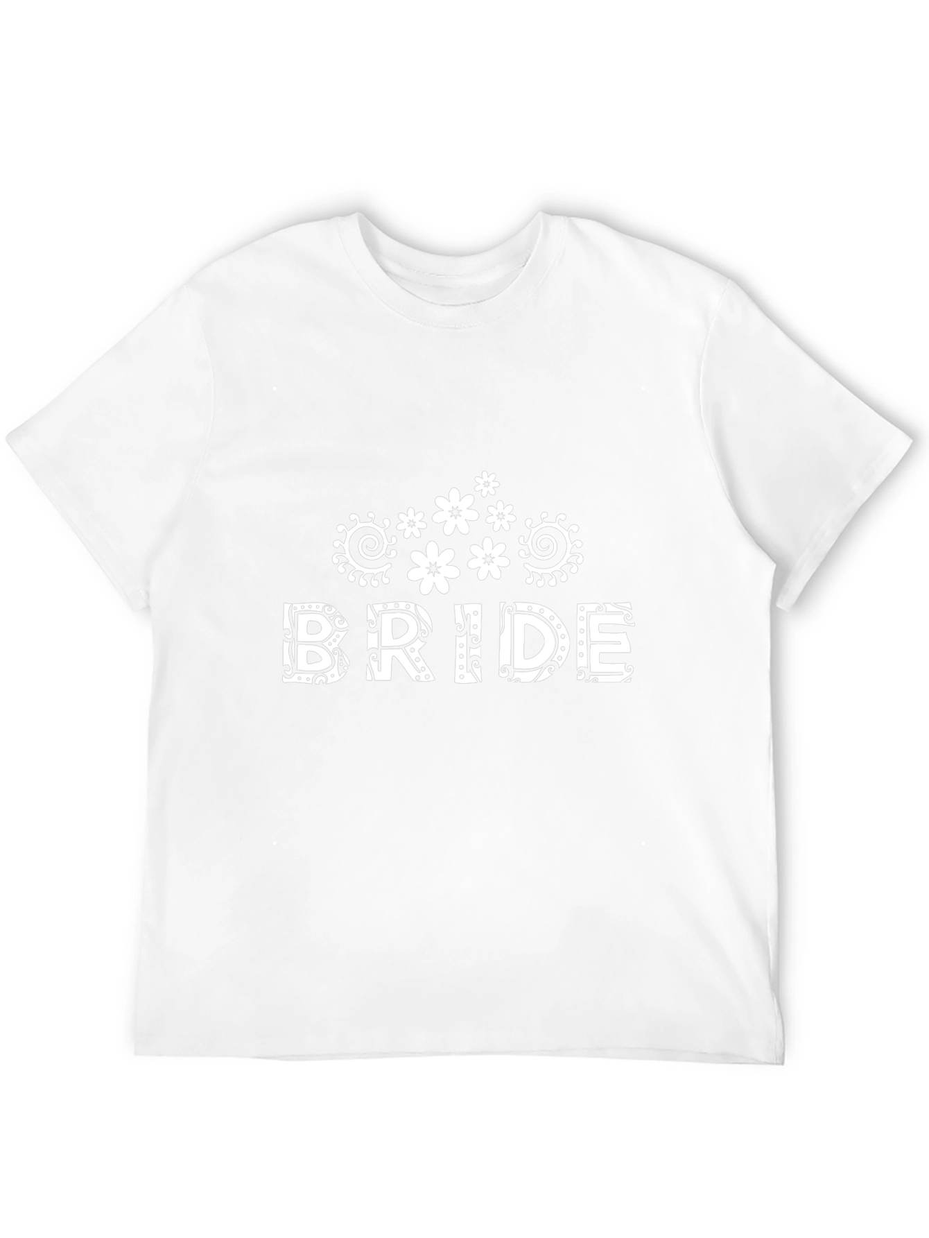 Bride T-Shirt - Floral Wedding Tee