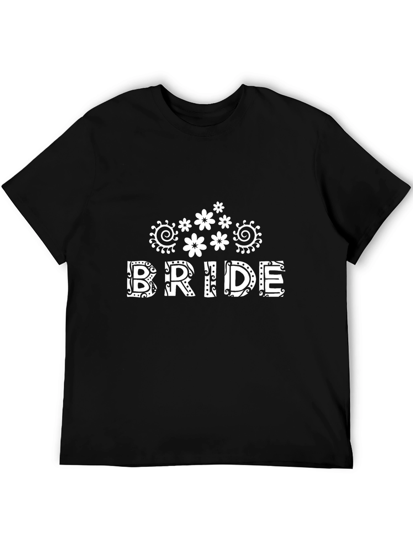 Bride T-Shirt - Floral Wedding Tee