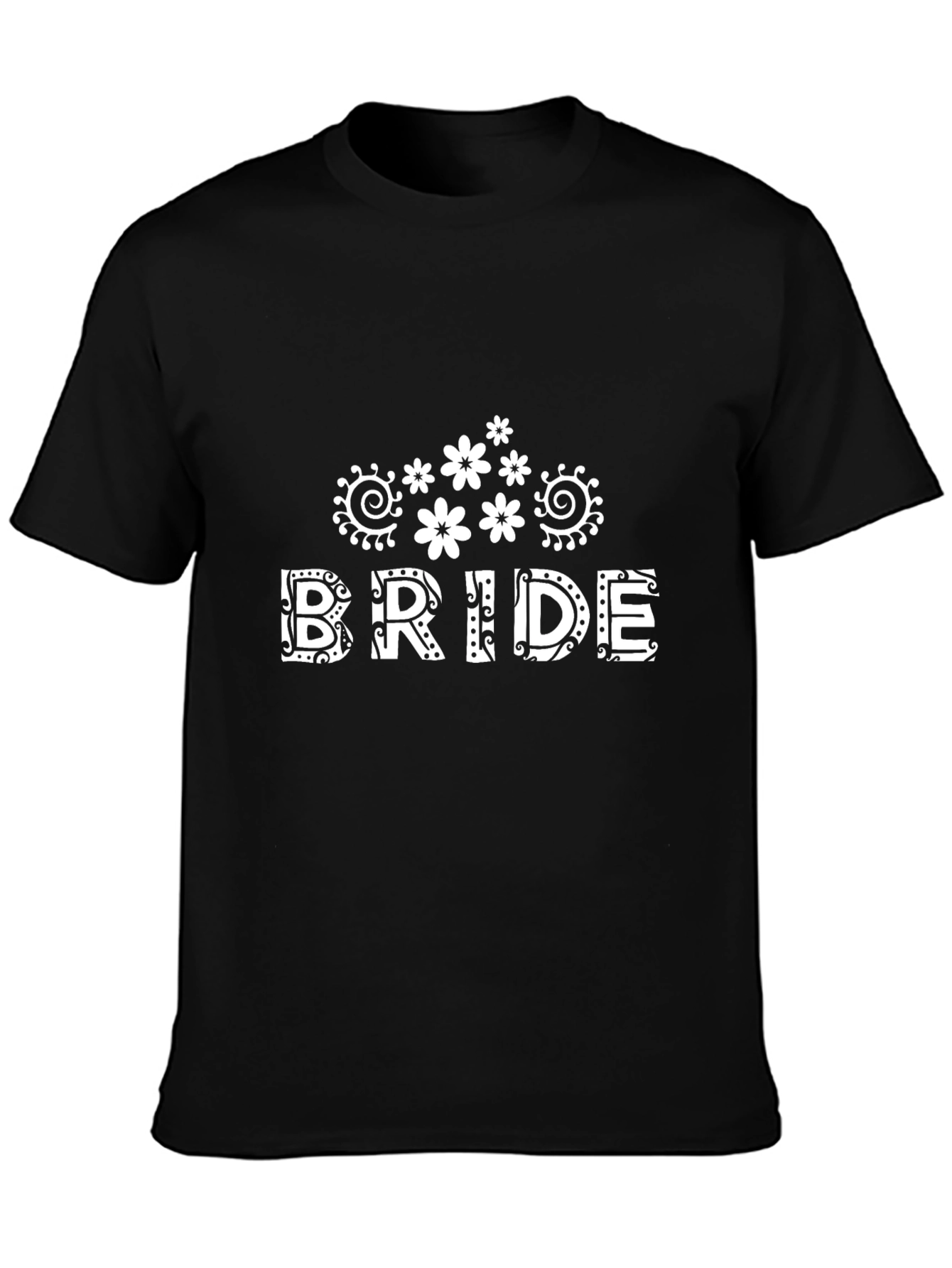 Bride T-Shirt - Floral Wedding Tee