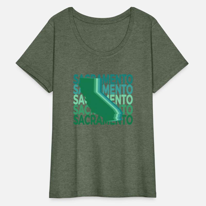 Sacramento California Green Repeat Ca City