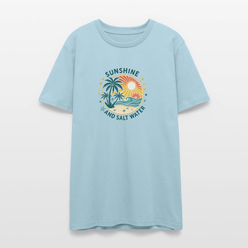 Salt Water And Sun Shine Summer Vacation