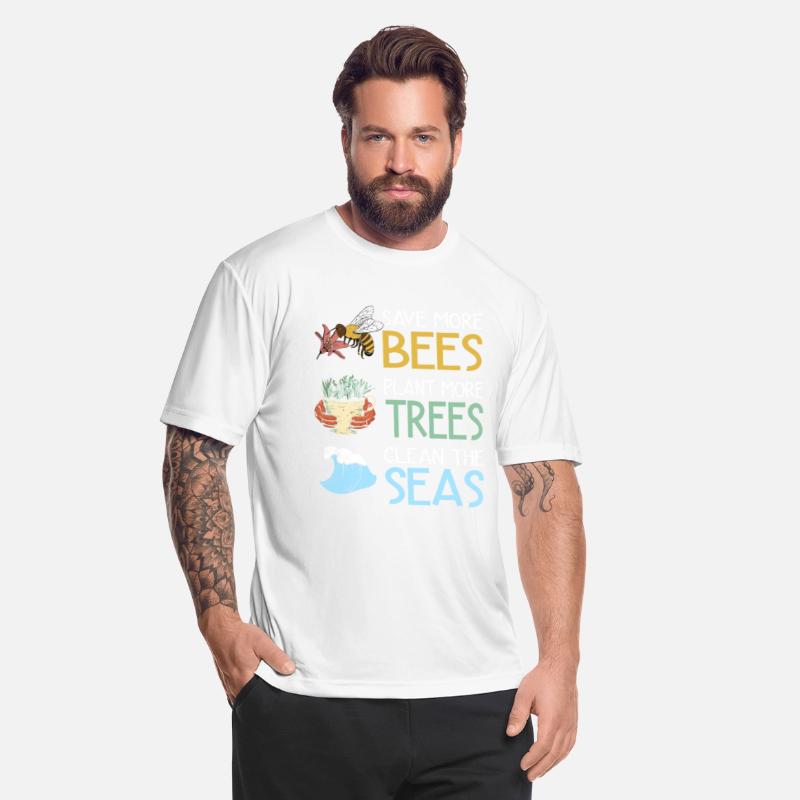 Save More Bees Plant More Trees Clean The Seas