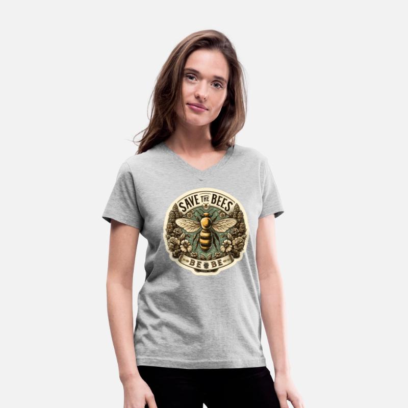 Save The Bees Animal Rights Vegan Vintage