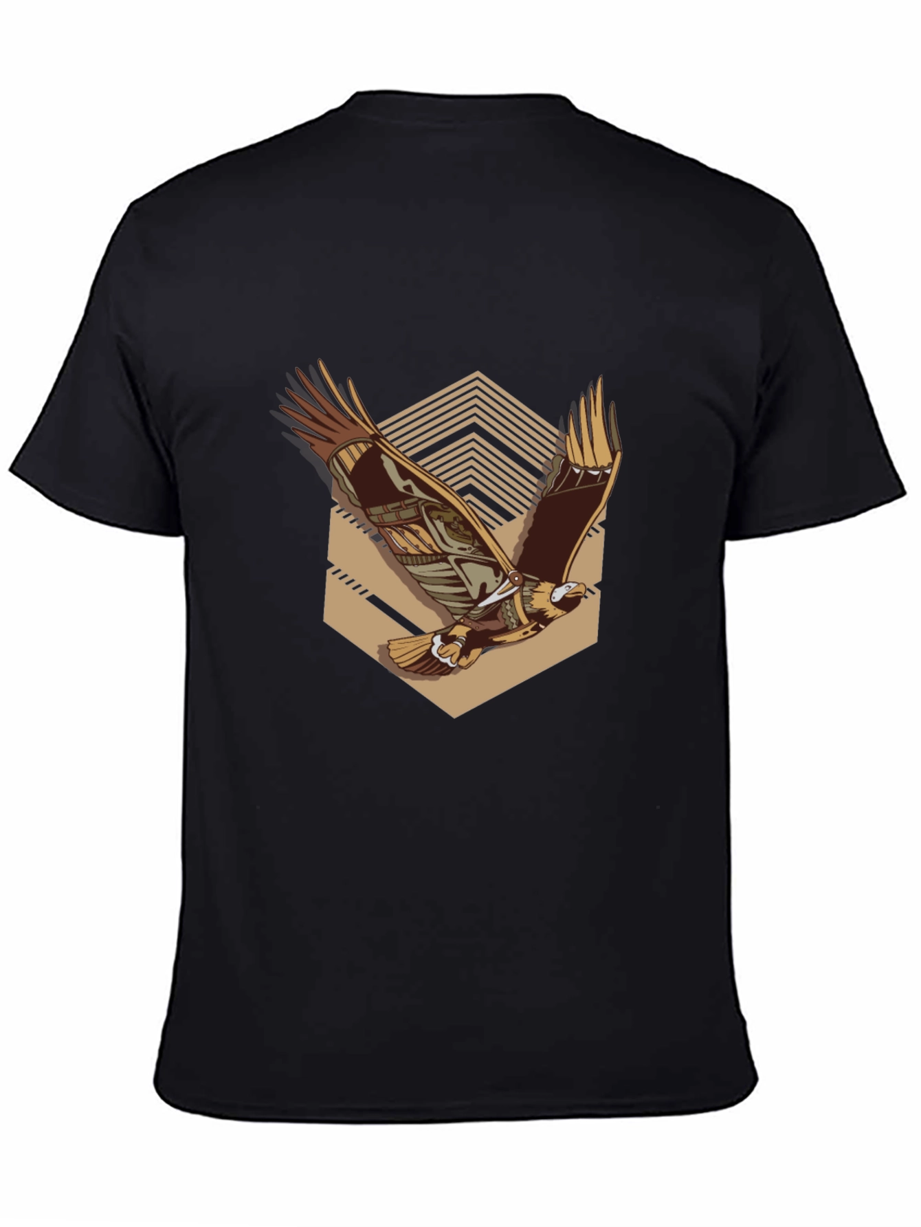 Eagle Graphic Black T-Shirt