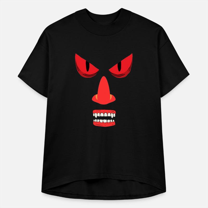 Scary face