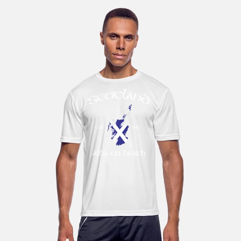 Scotland Map Flag