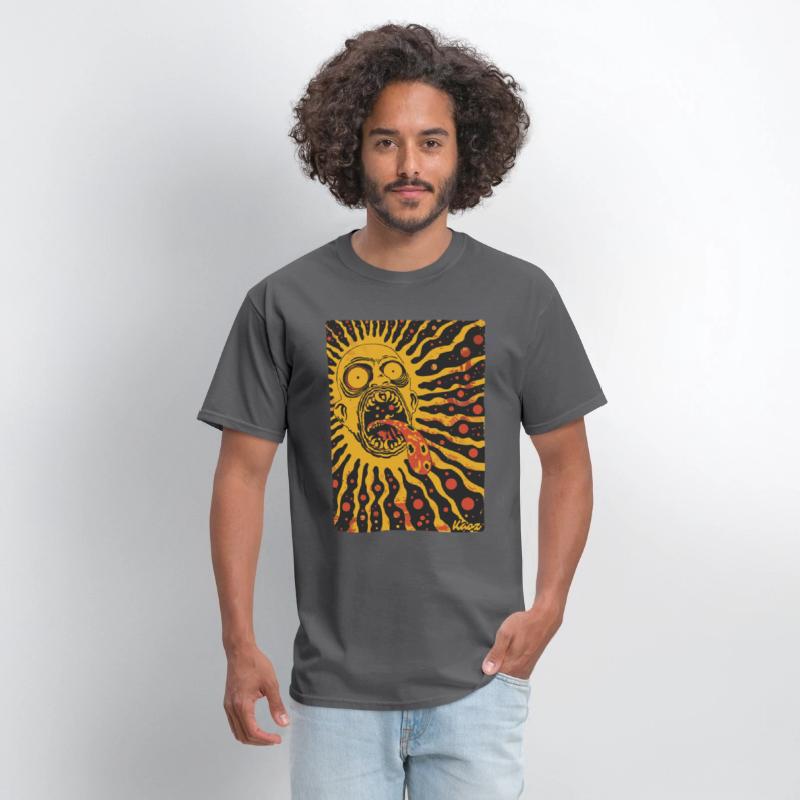 Screaming Sun Face with Trippy Tongue