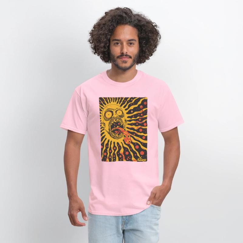 Screaming Sun Face with Trippy Tongue