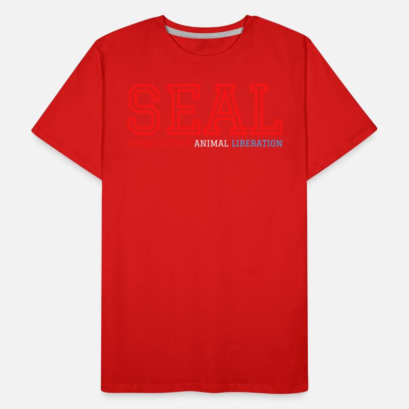 SEAL Straight Edge Animal Liberation | USA Colors