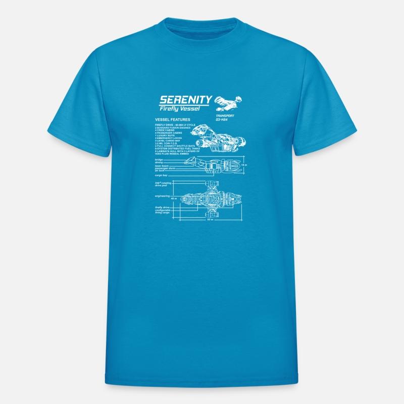Serenity - Firefly vessel awesome t-shirt for fa