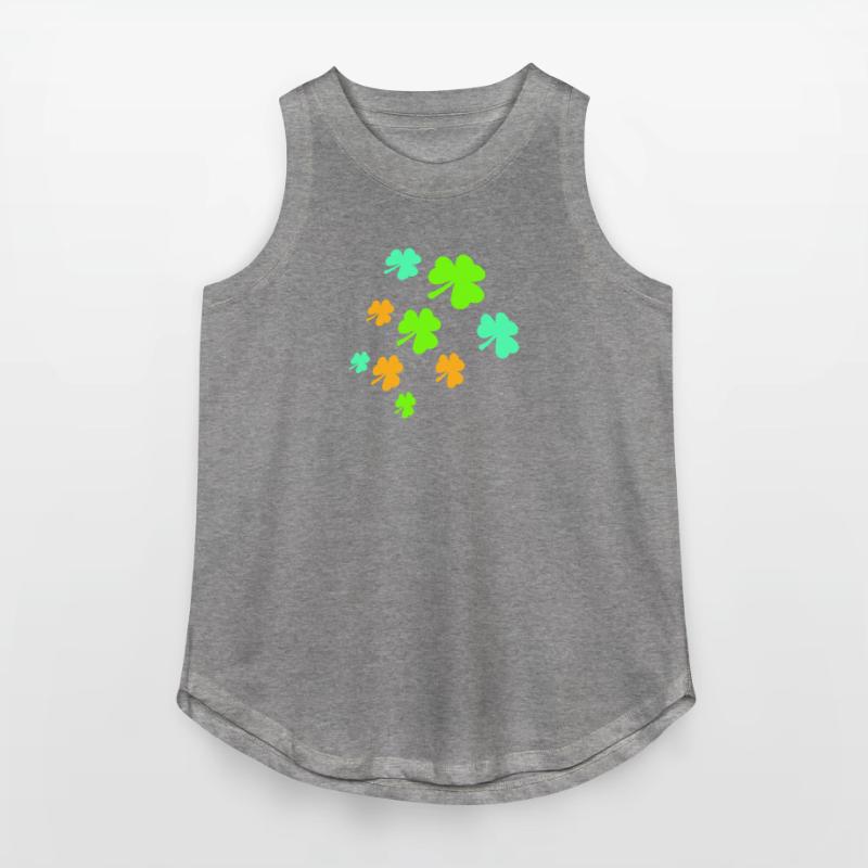 Shamrock Many Trefoil Leaves Green Pattern Cool