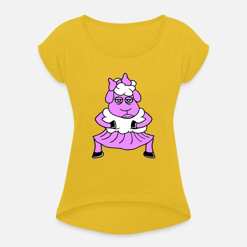 Sheep Girl Woman Female Pretty Tired Dancing Skirt