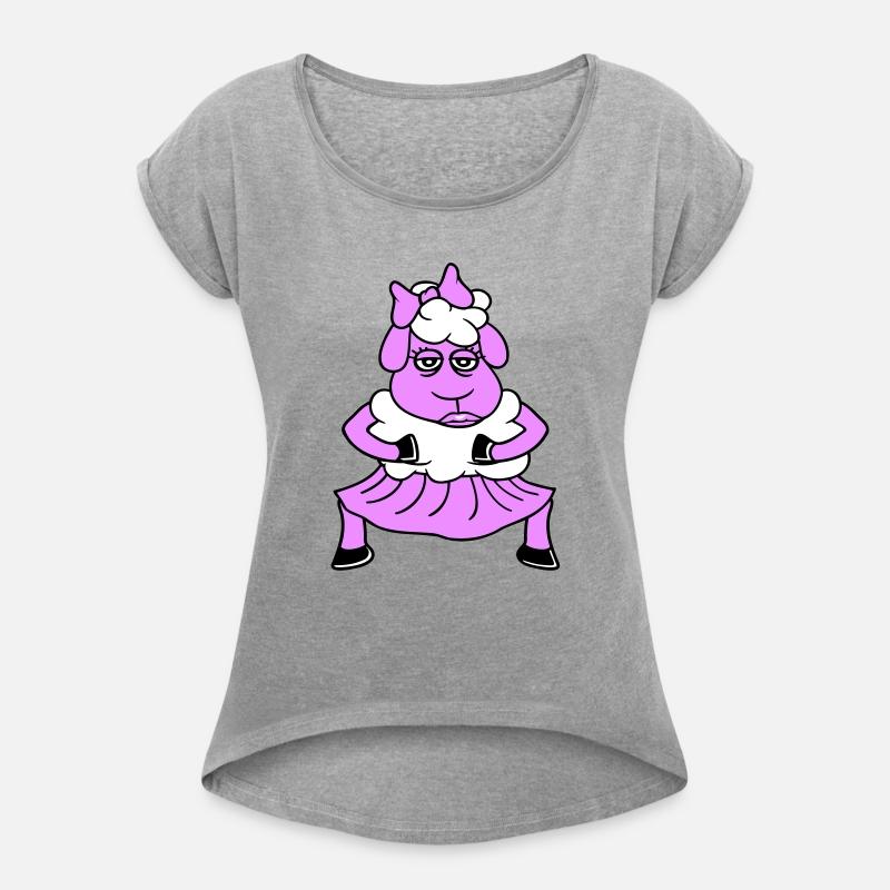 Sheep Girl Woman Female Pretty Tired Dancing Skirt