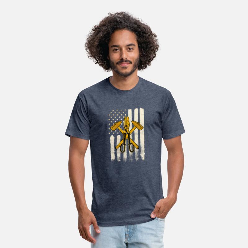 Sheet Metal Worker On Back Of