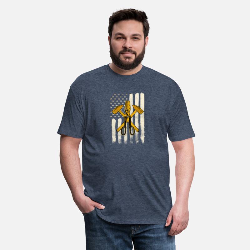 Sheet Metal Worker On Back Of