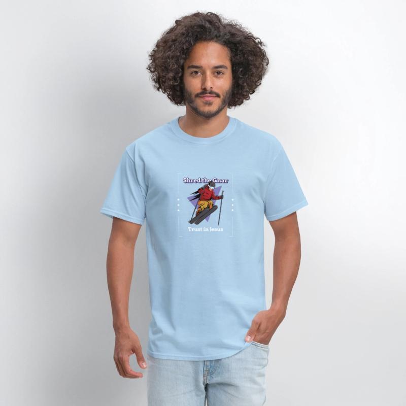"Shred the Gnar, Trust in Jesus" T-Shirt