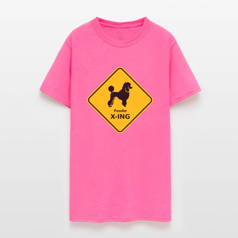 Sign "Poodle X-ING"