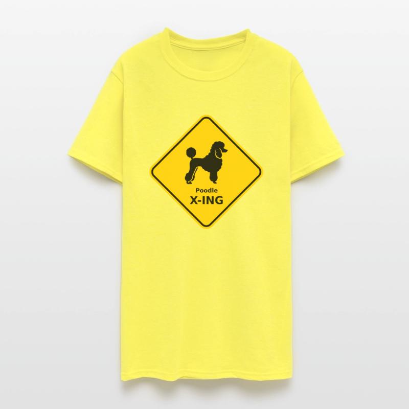 Sign "Poodle X-ING"