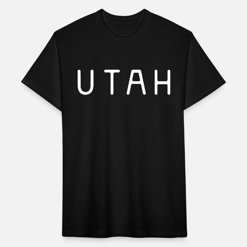 Simple Utah License Plate Font