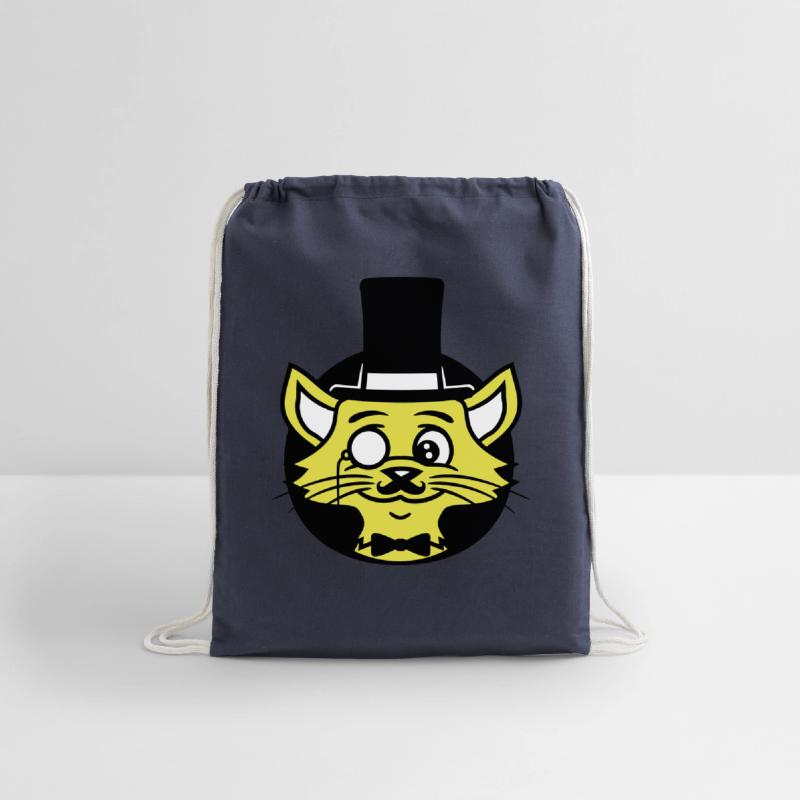 Sir Cat Gentleman Top Hat Monocle Glasses Rich Guy