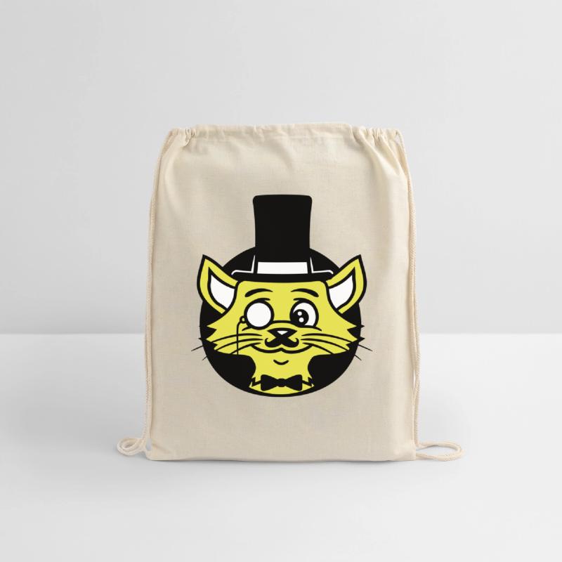 Sir Cat Gentleman Top Hat Monocle Glasses Rich Guy