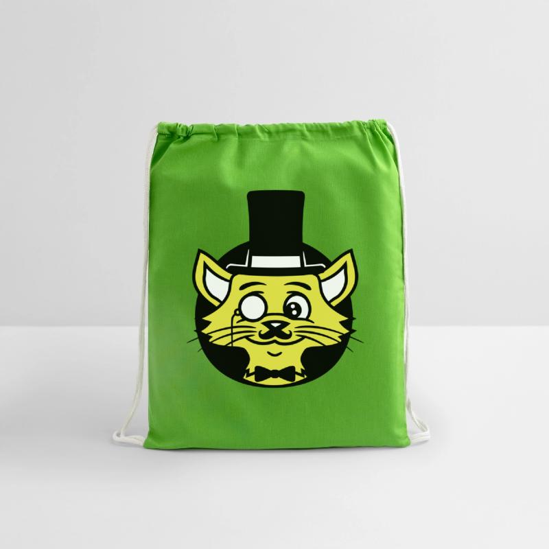 Sir Cat Gentleman Top Hat Monocle Glasses Rich Guy