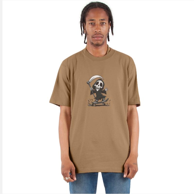 Skate or Die - Skeleton on the Skateboard