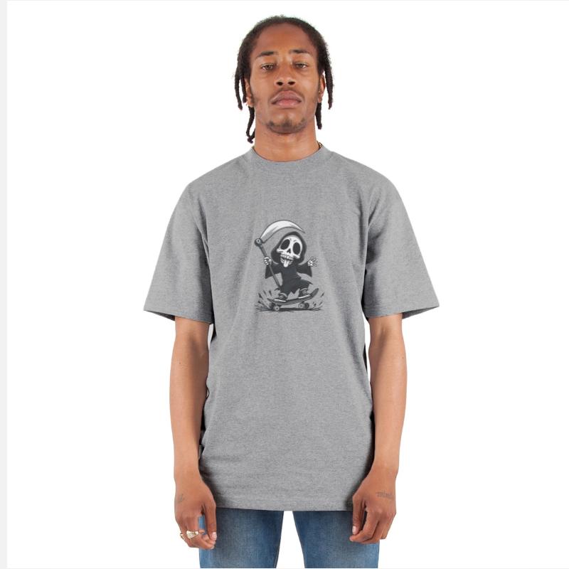 Skate or Die - Skeleton on the Skateboard