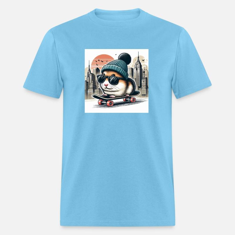 Skater Hamster – Cool Urban Rodent Style