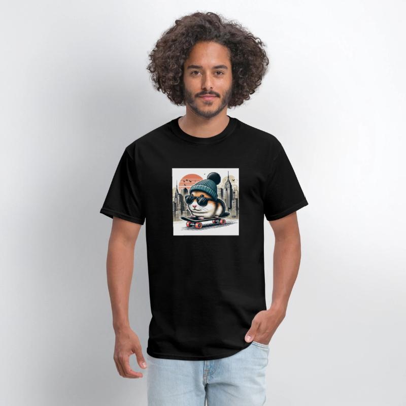 Skater Hamster – Cool Urban Rodent Style