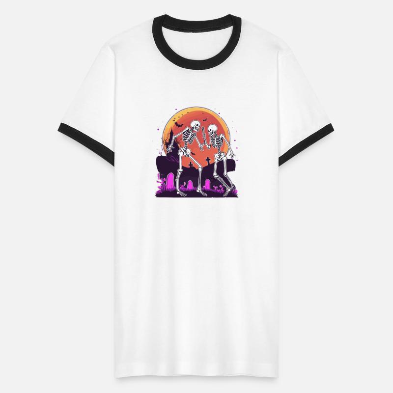 "Skeletal Dance-Off Under Neon Moon" Tee