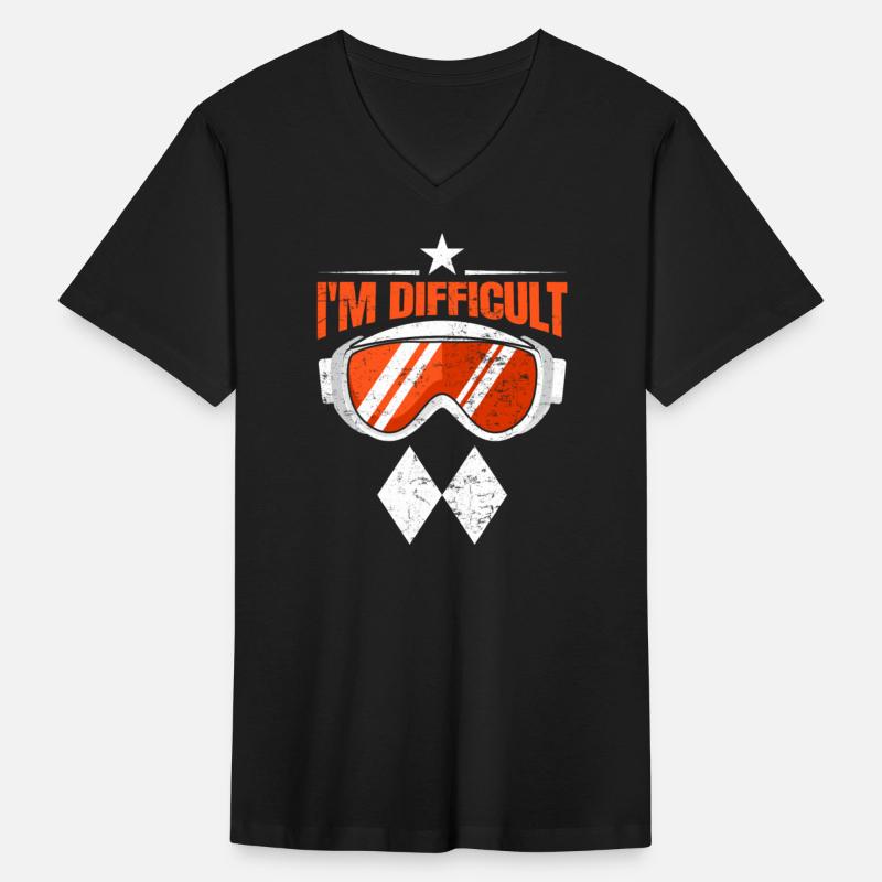 Skier I'm Difficult Ski Goggles Ski slopes