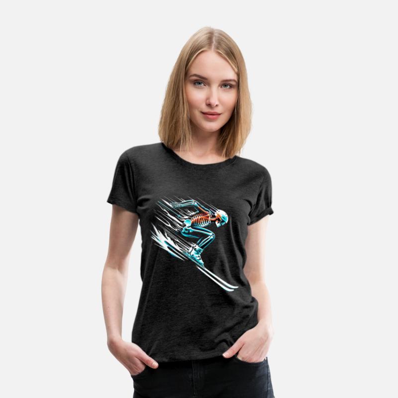 Skiing Skeleton Speed Thrill Adventure