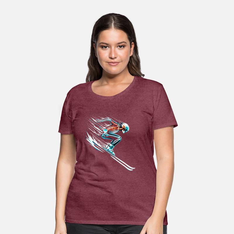 Skiing Skeleton Speed Thrill Adventure