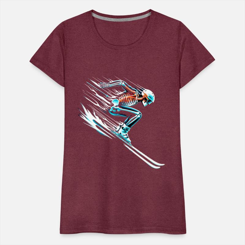 Skiing Skeleton Speed Thrill Adventure