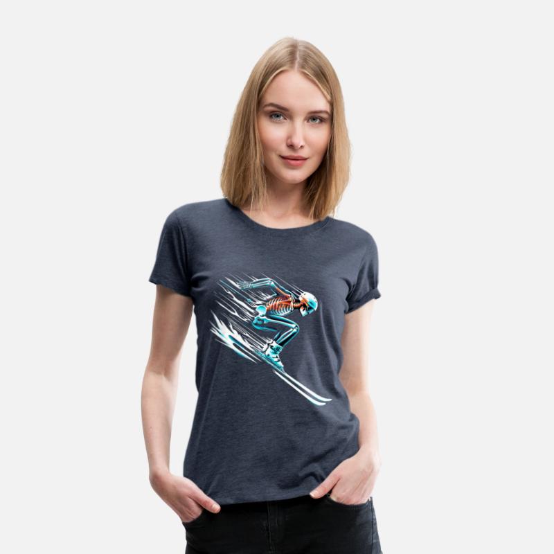 Skiing Skeleton Speed Thrill Adventure