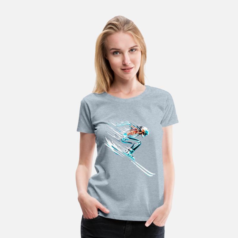 Skiing Skeleton Speed Thrill Adventure