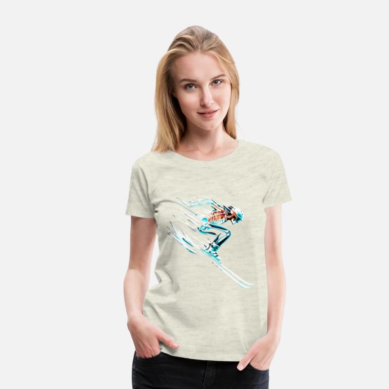 Skiing Skeleton Speed Thrill Adventure