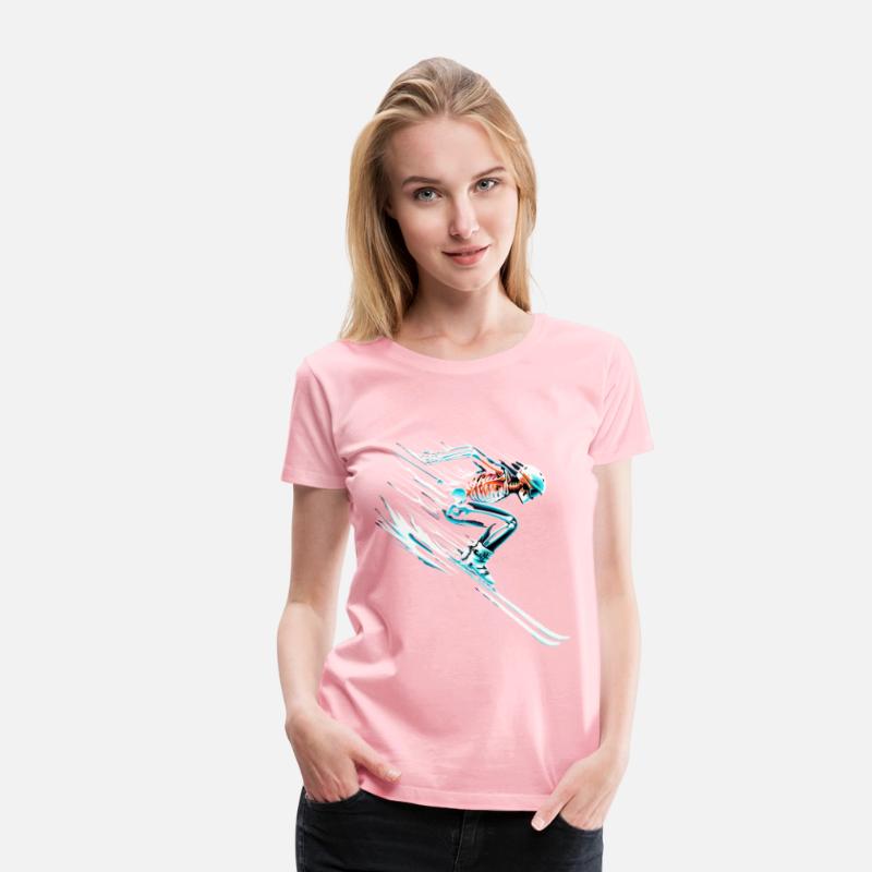 Skiing Skeleton Speed Thrill Adventure