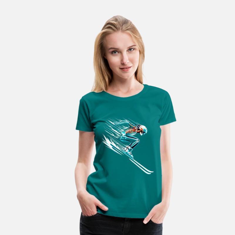 Skiing Skeleton Speed Thrill Adventure