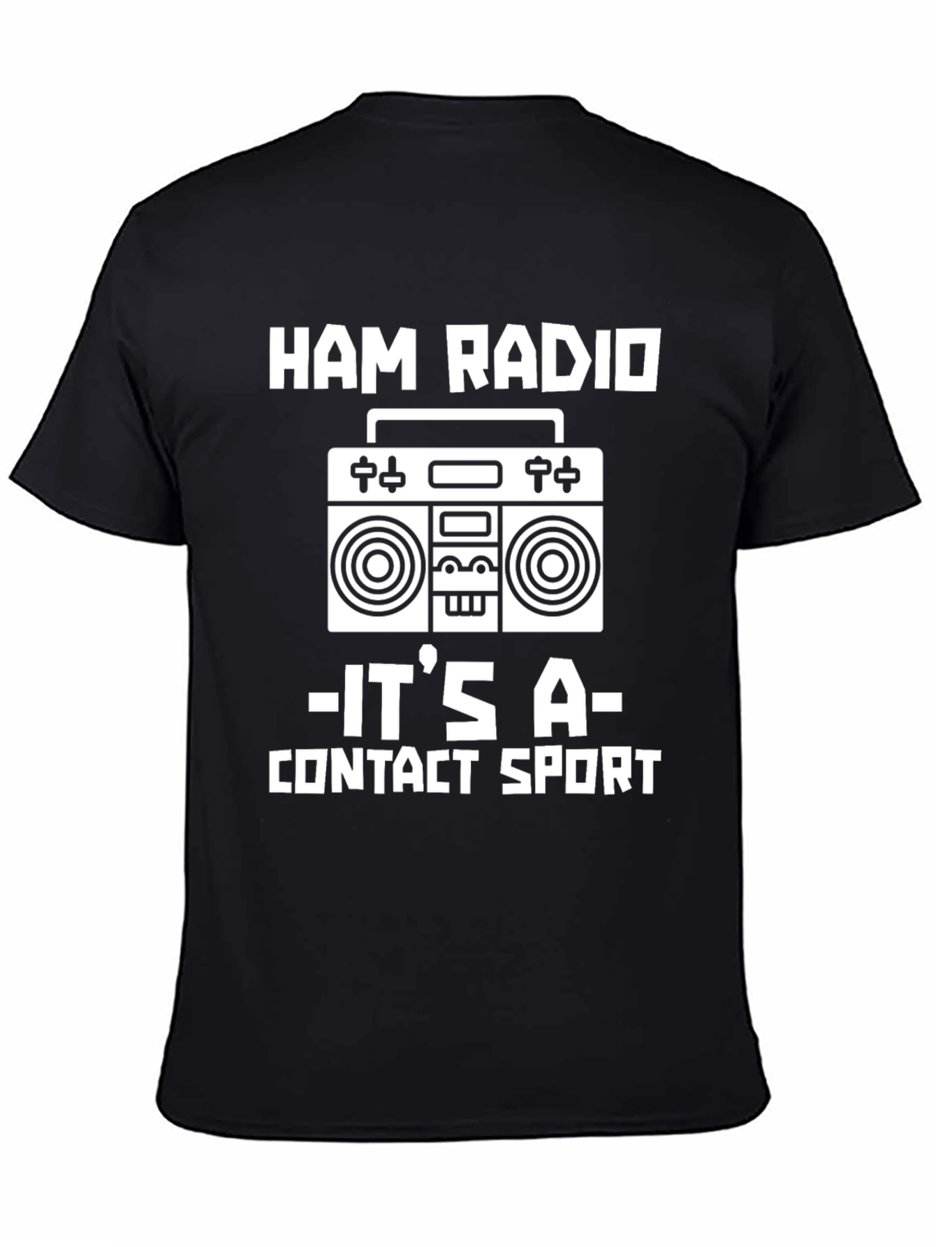 Ham Radio Contact Sport Graphic T-Shirt