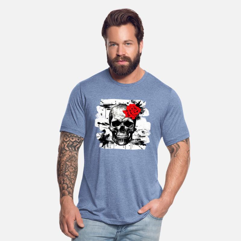 Skull Heavy Metal Trash Polka Demon