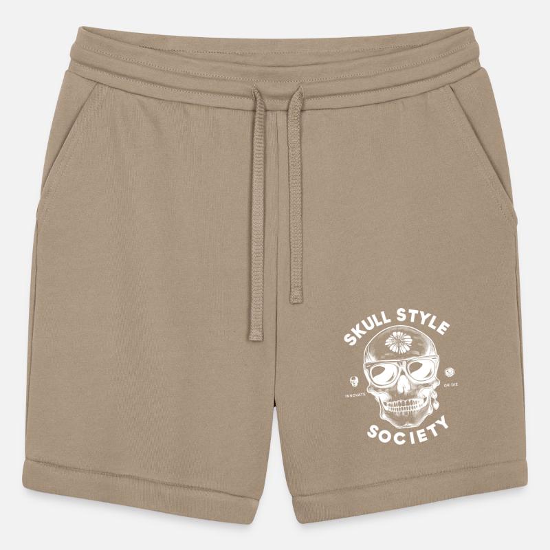 skull style society clean white