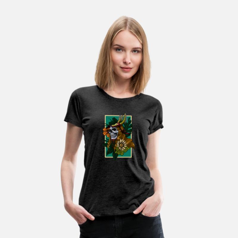 SKULL WITH TRADITIONAL DANCE (CACI) CLOTINH