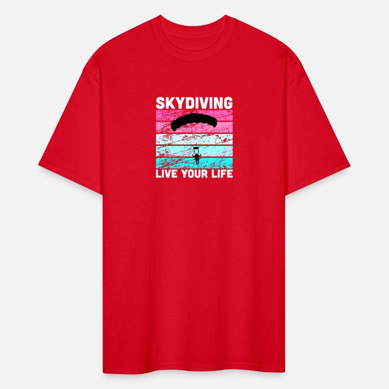 Skydive In Colors For Skydiving Instructor