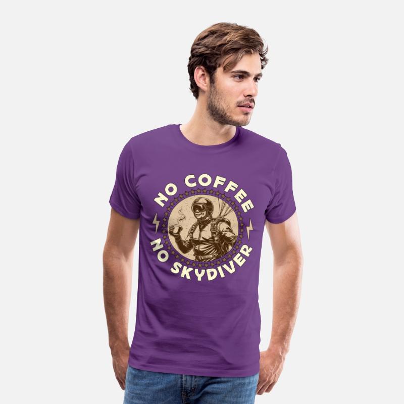 Skydiver No Coffee No Base Jumping Coffee Lover