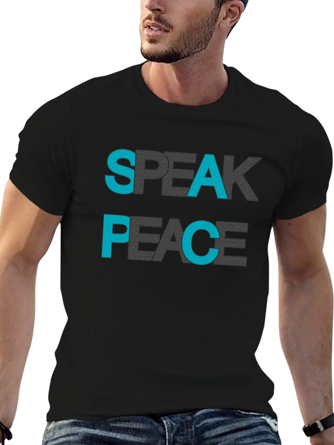 Speak Peace T-Shirt - Stylish and Comfortable