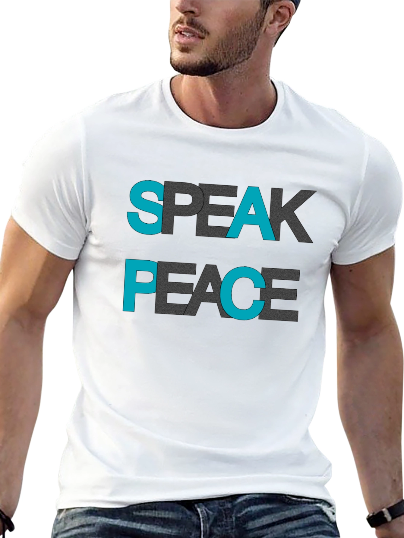 Speak Peace T-Shirt - Stylish and Comfortable