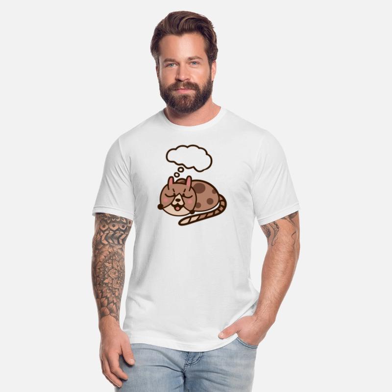 Sleeping Cat With Blank Speech Bubble - Fill In